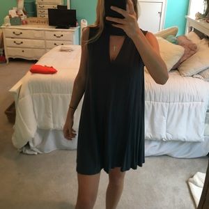 Green/Blue swing dress